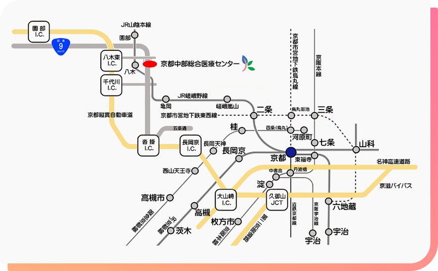 京都市内へのアクセス