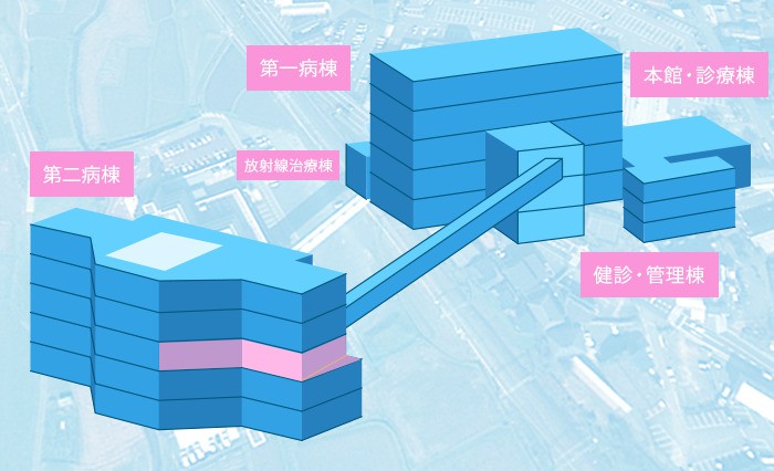 病院全体図